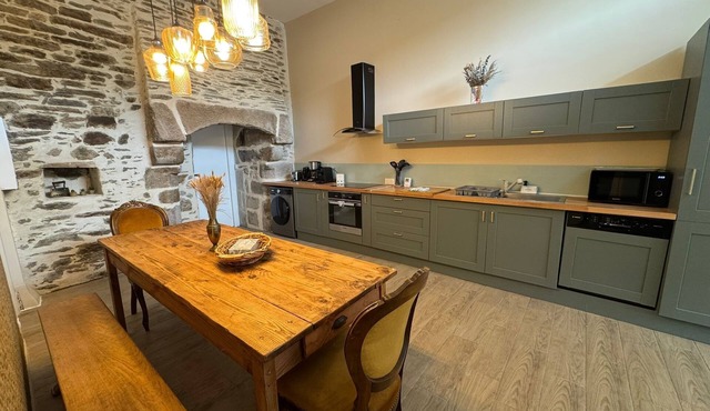 Single-storey apartment with terrace in a 1520 mill