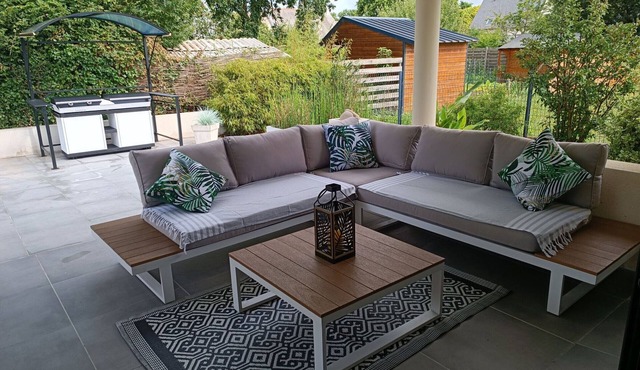 Single-storey house 6 ppl, pets allowed, Le Tour du Parc