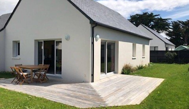 Single storey house 6 people. in KERVOYAL