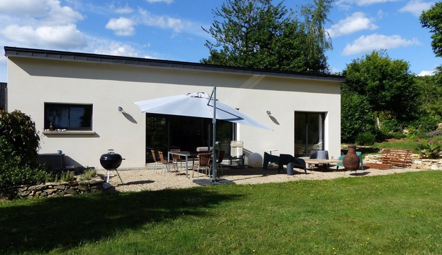 Single storey house 100m² 5mn from Vannes - 1600m² garden