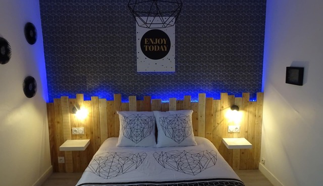 Single storey house with sea view, for 5 people