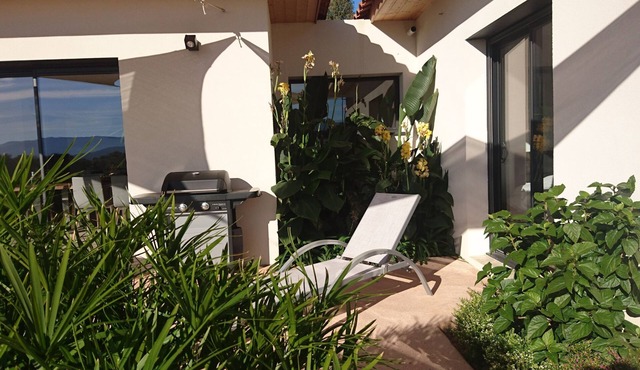 single storey villa not overlooked