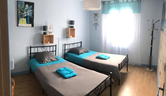 single-storey villa enclosed garden quiet area