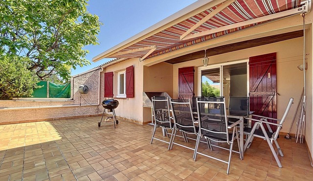 Single-Story Villa for 7, 400m from Beach, Parking, Terrace, Quiet Area - Palavas-les-Flots