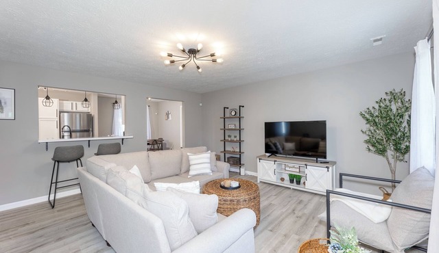 Single story modern elegant home Indianapolis