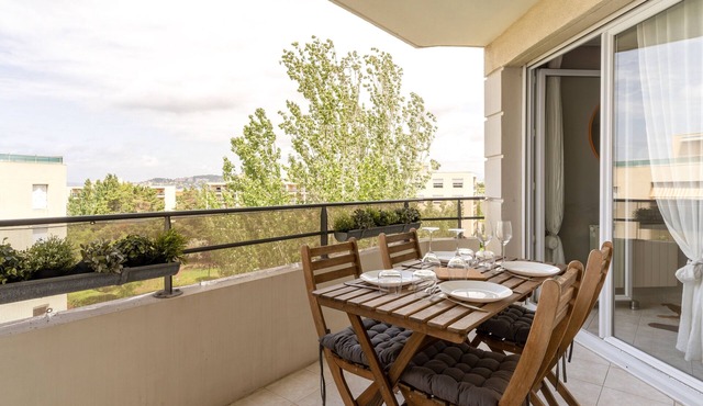 SIROCCO - Bel appartement avec extérieur proche des plages