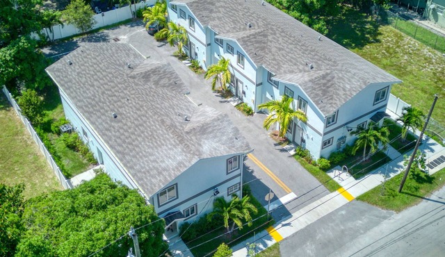 Sistrunk Shades Entire Compound 5 Homes 50 Guests in Downtown Fort Lauderdale FL