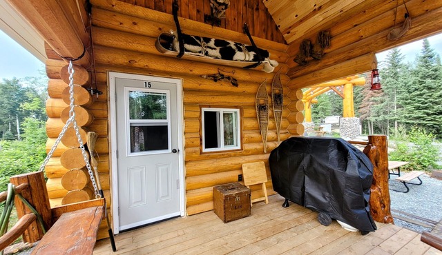 Site 15 Trapper Glamping Bunkie Small Urban Farm