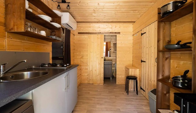 Sites and Landscapes Les Prés Hauts * - Unusual Premium Valbelle Cabin 4 people