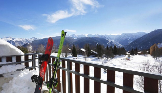 Ski aux pieds ! T2 pour 6 + Accès sauna & piscine