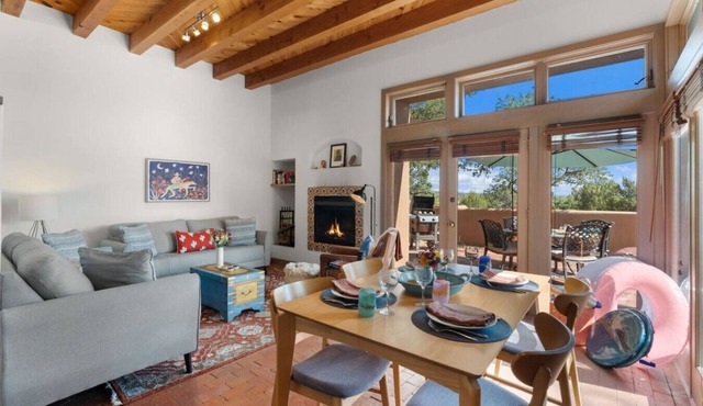 Ski Discounts! Casa Golondrinas - Peaceful Tesuque Adobe with Pool & Nearby Trails