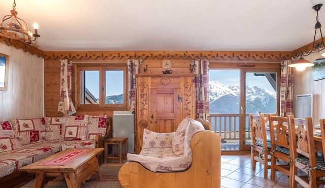 Ski-in duplex with parking and WIFI at Bisanne 1500