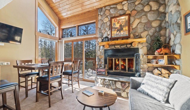 Ski in/out at Lutsen Mountains. Family-sized base camp, on the trails in Lutsen!