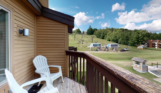 Ski-in/out mountainside condo close to everything with full kitchen - tranquil