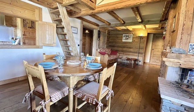 Ski-In/Ski-Out Apartment, 3 Rooms + Cabin, 6 Guests, Terrace, Parking - Megève