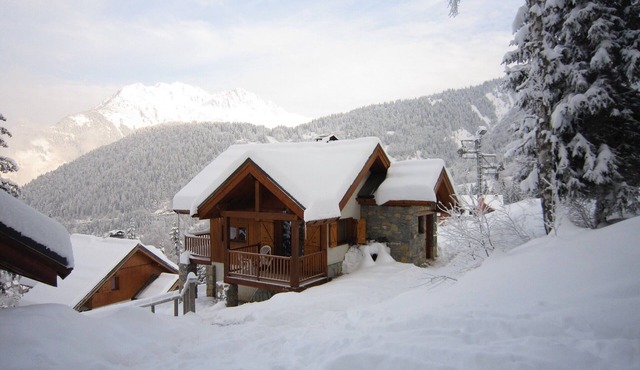 Ski in Ski out direct on to piste individual chalet with fab views and free WIFI