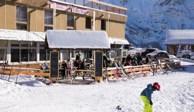 Ski-in/ski-out & foot of the slopes, view mountain/resort, tv, ski locker, 16m²