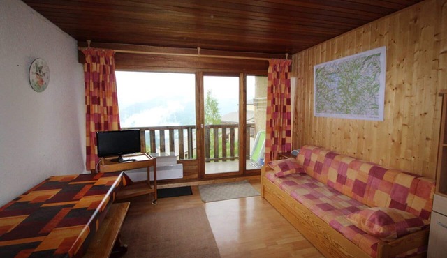 Ski-in/ski-out & foot of the slopes, 2nd floor, view mountain, balcony, tv, ski locker, 55m²