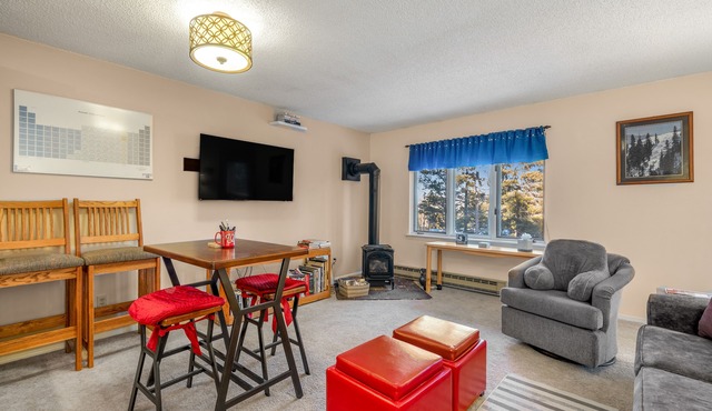 Ski-In/Ski-Out from this Cozy, Family-Friendly Mountain Condo - Walk to Town