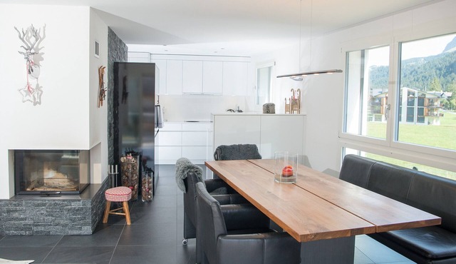 Ski in-Ski out holiday flat Heimberg in Parpan- Lenzerheide