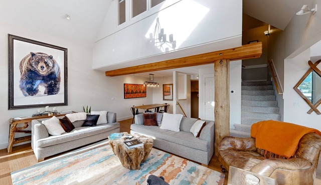 Ski-in/ski-out townhome w/private hot tub, WiFi, W/D