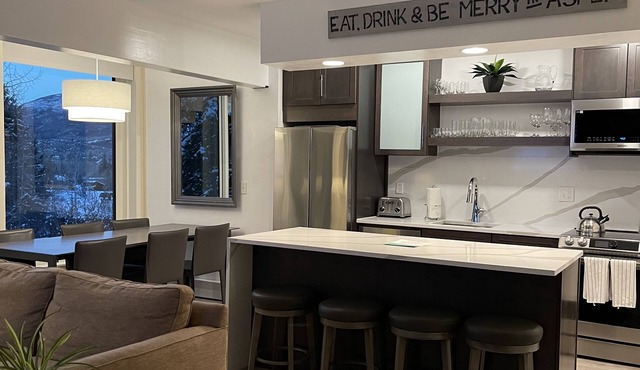 SKI -IN SKI-OUT TRAIL TO GONDOLA!1 BLK TO ASPEN CORE, NEW HEATED POOL/JACUZZI