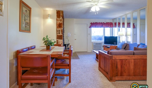 Ski/MTB/Golf Condo (#103) - Slope side | Walk out to ski slopes & mountain bike park!