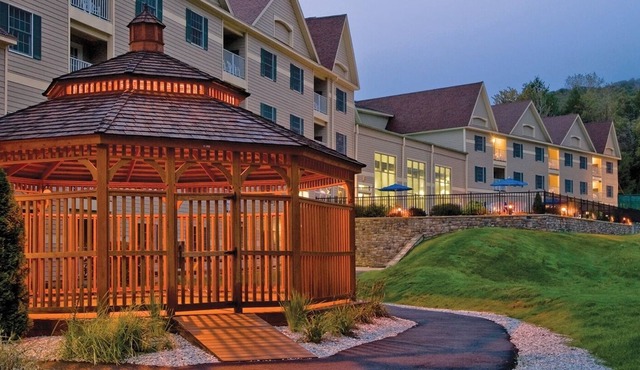 Ski resort, Wydham Bently Brook in Berkshire mountains, MA