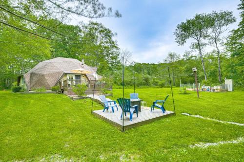 Ski, Snowshoe & Fish: Dome Escape in Nature!