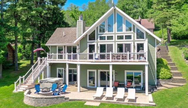 Ski to Shore Chalet | Lake Views, Private Dock!