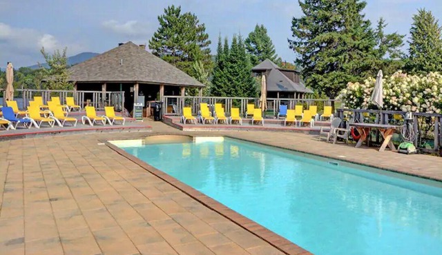 Ski Tremblant at 8 minutes, amazing lake views, gym, king-bed, fully furnished