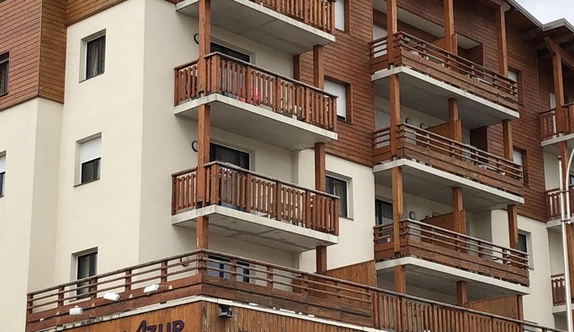 Ski Valberg (1700m) 06, flat 2 rooms center, pisci intér. Heated Park closed