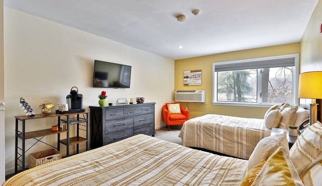 Skiers Suite Annex: Renovated Studio on the Bus Route. Discounted Ski Rentals.