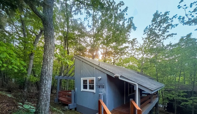 SkiTop Treehouse BNB | Hot Tub & walk to slopes!