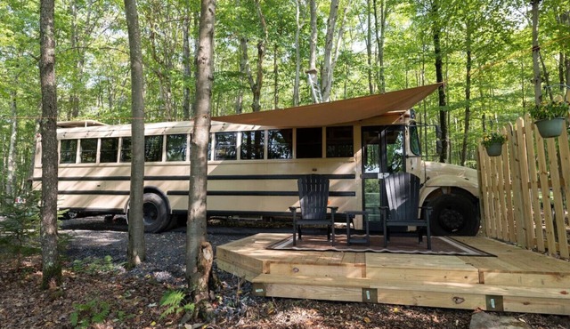 Skoolie Season - A Romantic Bus Escape on a Farm