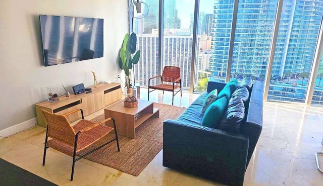 Sky-High Comfort | 27th Floor Brickell Condo
