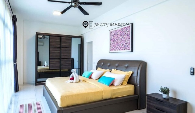 Sky loft (ホームステイ) @ JB city homestay