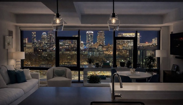 Skyline Luxe: Premium 2BR Steps to Train & World Cup Access