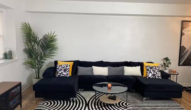 Sleek 2 bedroom unit with parking plus car rental!