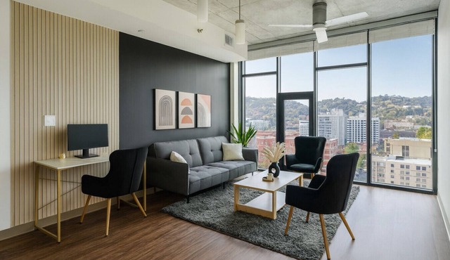 Sleek 2BR Apt | Pool + Easy Downtown Access