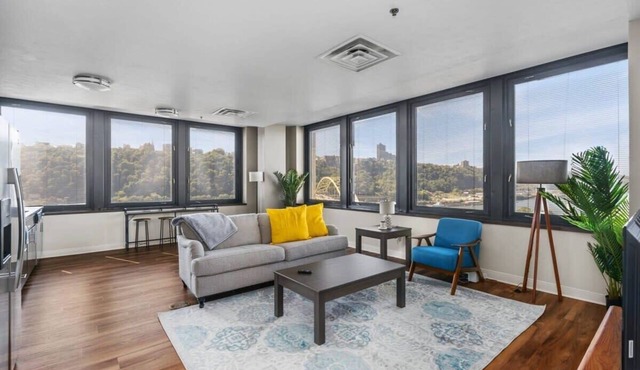 Sleek 2BR Downtown Retreat with Gym