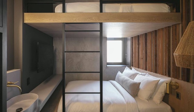 Sleek and Modern Bunk Room on Santa Barbara's State Street!