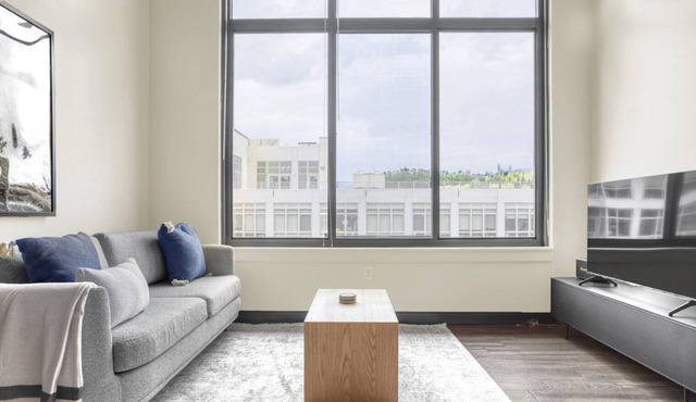 Sleek H Street 1BR w/Pool, Gym & W/D, steps from WF, by Blueground