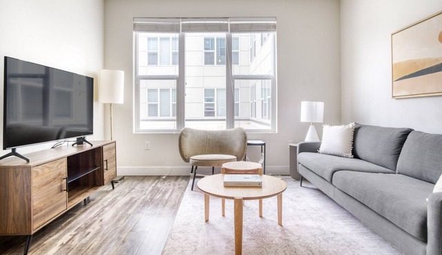 Sleek Highland 1BR w/ Roof, Gym & W/D, near Highland Park, by Blueground