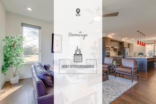 Sleek Large Retreat 9 Beds Modern Kitchen