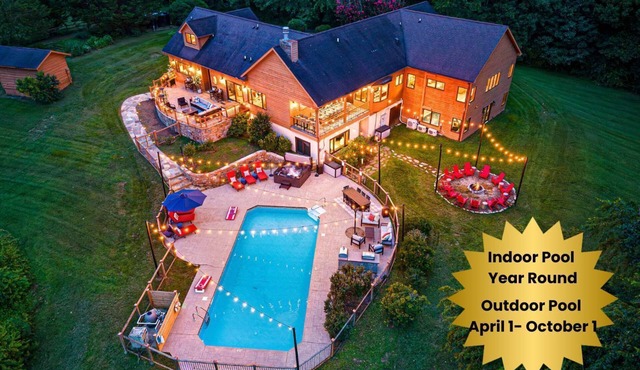 Sleep 24-2 Pools 2 Firepits Views HotTub PizzaOven