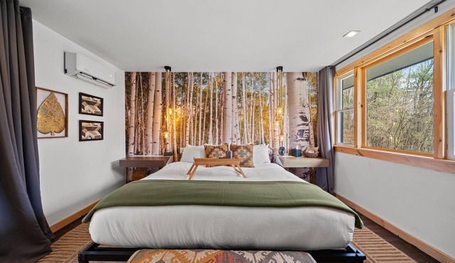 Sleep Among the Trees | Tranquil Forest-Themed Escape with King Bed