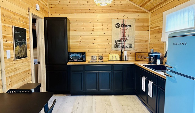 Sleeping Lion Casita in Fort Davis, Texas. Explore The Davis Mountains and area.