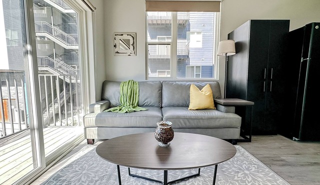 Sleepover: Inspiring 1BD/1BA + Gym - Downtown Omahan