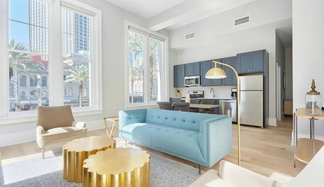 Sleeps 16 | 4 Units, Steps to the French Quarter | The Harlequin by AvantStay